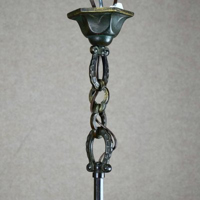 Ceiling Lamp in Casted Bronze, Sweden, 1930s-RNM-1447004