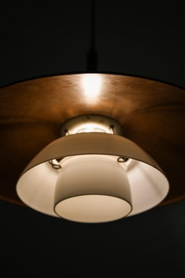 Ceiling Lamp in Copper and Glass attributed to Poul Henningsen, 1930s-SC-2035086