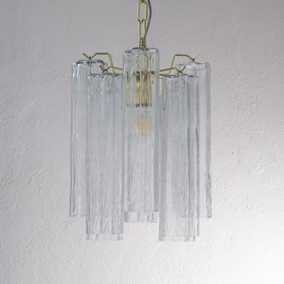 Ceiling Lamp in Murano Crystal Glass Trunks, 1990s-MPO-1722199