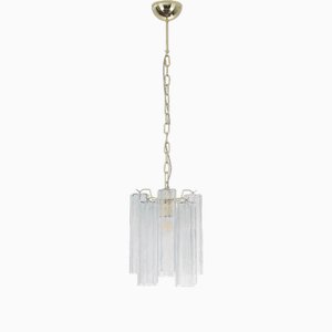 Ceiling Lamp in Murano Crystal Glass Trunks, 1990s-MPO-1722199