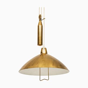 Ceiling Lamp in the Style of Paavo Tynell from Itsu, Finland, 1950s-SC-762463