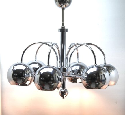 Ceiling Lamp with 6 Eyeball Lights by Goffredo Reggiani, 1960s-MJY-1150395