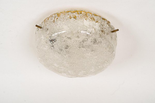 Ceiling Lamp with Frosted Glass Shade by J. T. Kalmar for Kalmar, Vienna, 1950s-SPD-1435753