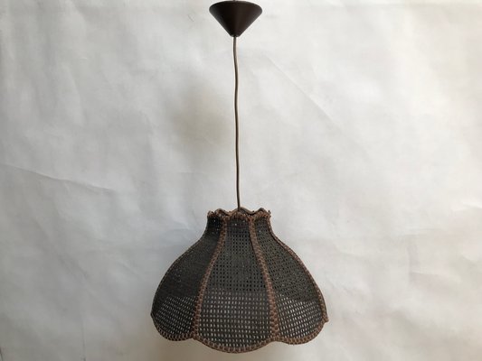 Ceiling Lamp Woven From Thick Threads, 1970s-WQQ-1326414