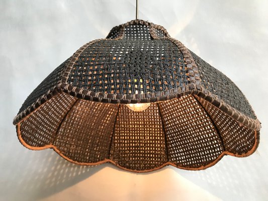 Ceiling Lamp Woven From Thick Threads, 1970s-WQQ-1326414