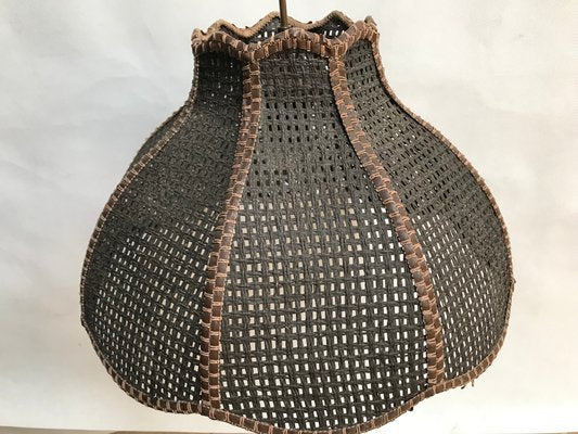 Ceiling Lamp Woven From Thick Threads, 1970s-WQQ-1326414