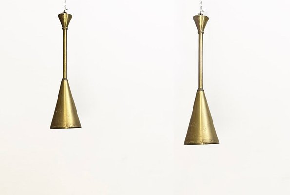 Ceiling Lamps, 1950s, Set of 2-LKT-1752299