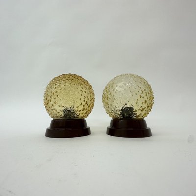 Ceiling Lamps in the Style of Helena Tynell, 1970s, Set of 2-BGP-1655306