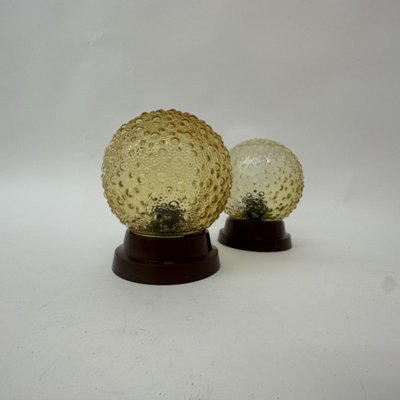 Ceiling Lamps in the Style of Helena Tynell, 1970s, Set of 2-BGP-1655306