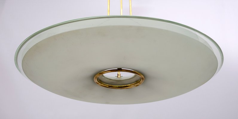 Ceiling Light attributed to Max Ingrand for Fontana Arte, Italy, 1950s-FER-2016465