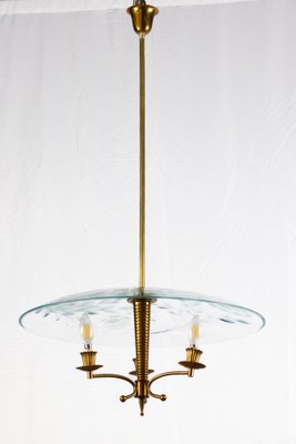 Ceiling Light attributed to Pietro Chiesa for Fontana Arte, Italy, 1935-MBH-1757451