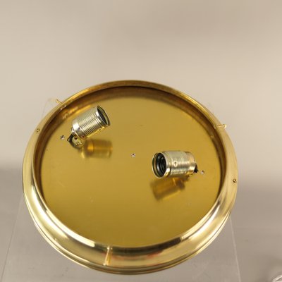 Ceiling Light in Brass with Glass Beads from Bakalowits & Söhne, 1950s-KDB-1794425