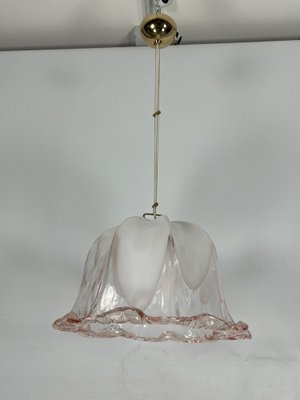 Ceiling Light in Pink and White Murano Glass from La Murrina, Italy, 1970s-OT-1764726