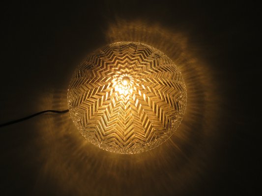 Ceiling or Wall Lamp from Glashütte Limburg, Germany, 1960-1970-UKG-1314559