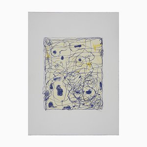 Celia Eid, Jaune et Ligne, 2017, Lithograph-CHG-2037636