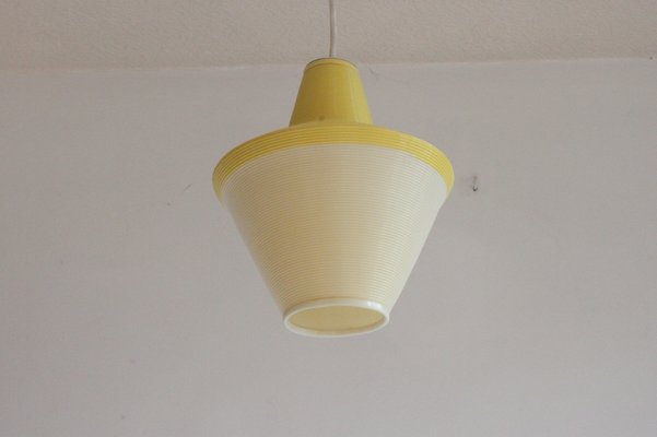 Cellulose Pendant Lamp from Atelier De Recherche Plastique & Rotaflex, 1950s-PLT-1407982