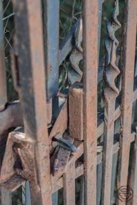 Cemetary Gate, France, 19th Century-LA-837401