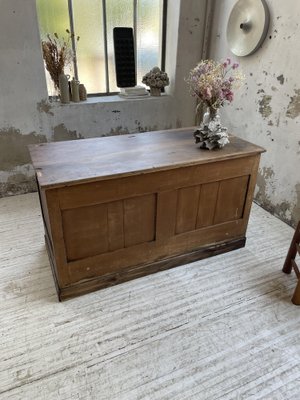 Central Shop Counter or Island in Walnut, 1890s-LCU-1406452