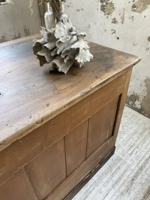 Central Shop Counter or Island in Walnut, 1890s-LCU-1406452