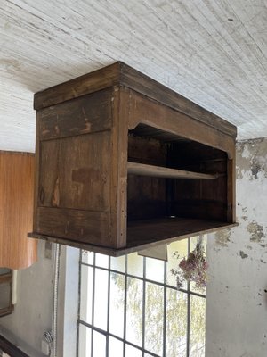 Central Shop Counter or Island in Walnut, 1890s-LCU-1406452