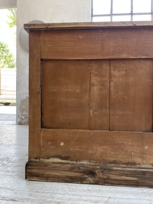 Central Shop Counter or Island in Walnut, 1890s-LCU-1406452