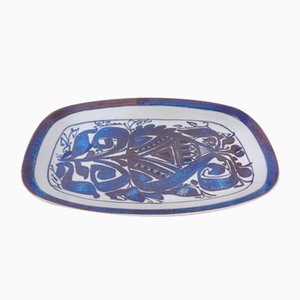 Ceramic 426-2841 Aluminia Plate by Kari Christensen for Royal Copenhagen, Denmark-RDW-1800166