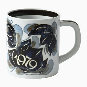 Ceramic and Silver Mug by Ivan Weiss for Royal Copenhagen, 1979-IXK-1292007