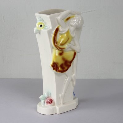 Ceramic Art Deco Vase-NE-906430