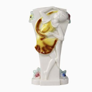 Ceramic Art Deco Vase-NE-906430