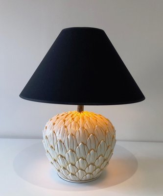 Ceramic Artichoke Lamp-BA-1365421