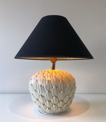 Ceramic Artichoke Lamp-BA-1365421