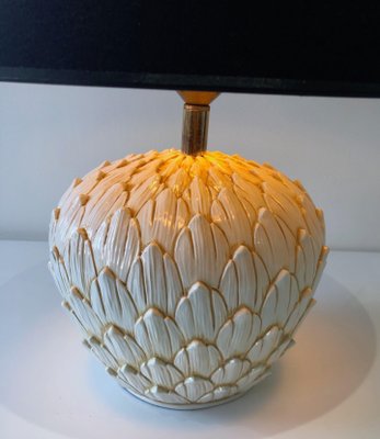 Ceramic Artichoke Lamp-BA-1365421