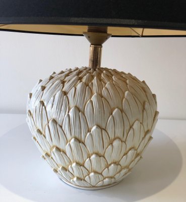 Ceramic Artichoke Lamp-BA-1365421