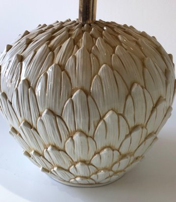 Ceramic Artichoke Lamp-BA-1365421