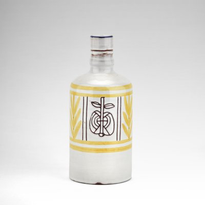 Ceramic Bottle by Michel Barbier, France, 1960s-SED-1274050