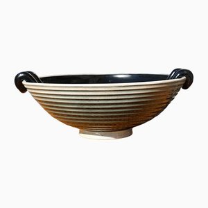 Ceramic Bowl by Dante Baldelli for Rometti, Italy, 1930-EH-1135294