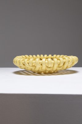 Ceramic Braided Cup by Jérôme Massier for Vallauris, 1950s-QAC-2043132