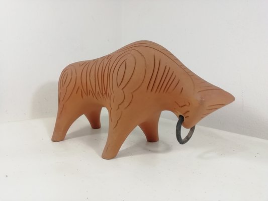 Ceramic Bull by Aldo Londi for Bitossi, Italy, 1960s-HNE-1770564