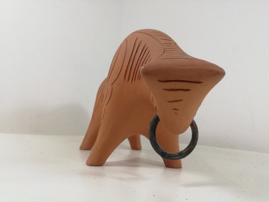 Ceramic Bull by Aldo Londi for Bitossi, Italy, 1960s-HNE-1770564