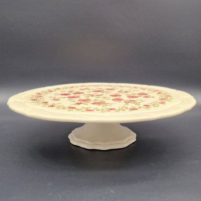 Ceramic Ceramic Cake Plate with Stand, 1920s-WK-1739896