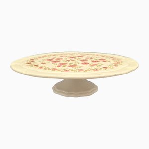 Ceramic Ceramic Cake Plate with Stand, 1920s-WK-1739896