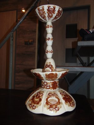 Ceramic Chandelier, 1970s-CAQ-1010545