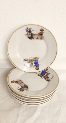 Ceramic Childrens Dishes, Spain, 1970s, Set of 36-RGF-1350642