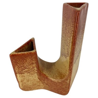 Ceramic Chimney Vase by Roberto Rigon for Bertoncello, Italy, 1960s-DT-2026290