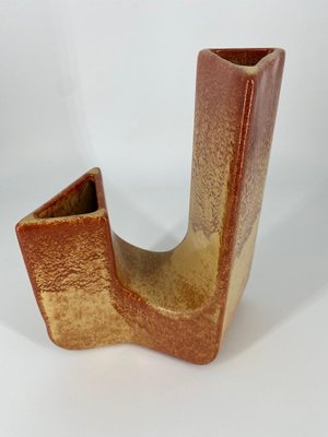 Ceramic Chimney Vase by Roberto Rigon for Bertoncello, Italy, 1960s-DT-2026290