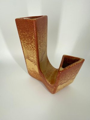 Ceramic Chimney Vase by Roberto Rigon for Bertoncello, Italy, 1960s-DT-2026290