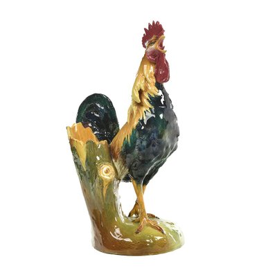 Ceramic Cock by J. Massier Son-NQ-1076477