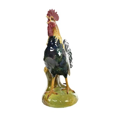 Ceramic Cock by J. Massier Son-NQ-1076477