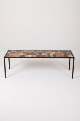 Ceramic Coffee Table by Mado Jolain & Ren Legrand, 1960s-QAC-2019721