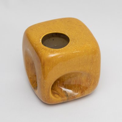 Ceramic Cube Vase from Bertoncello Ceramiche, 1960s-PUG-1304373